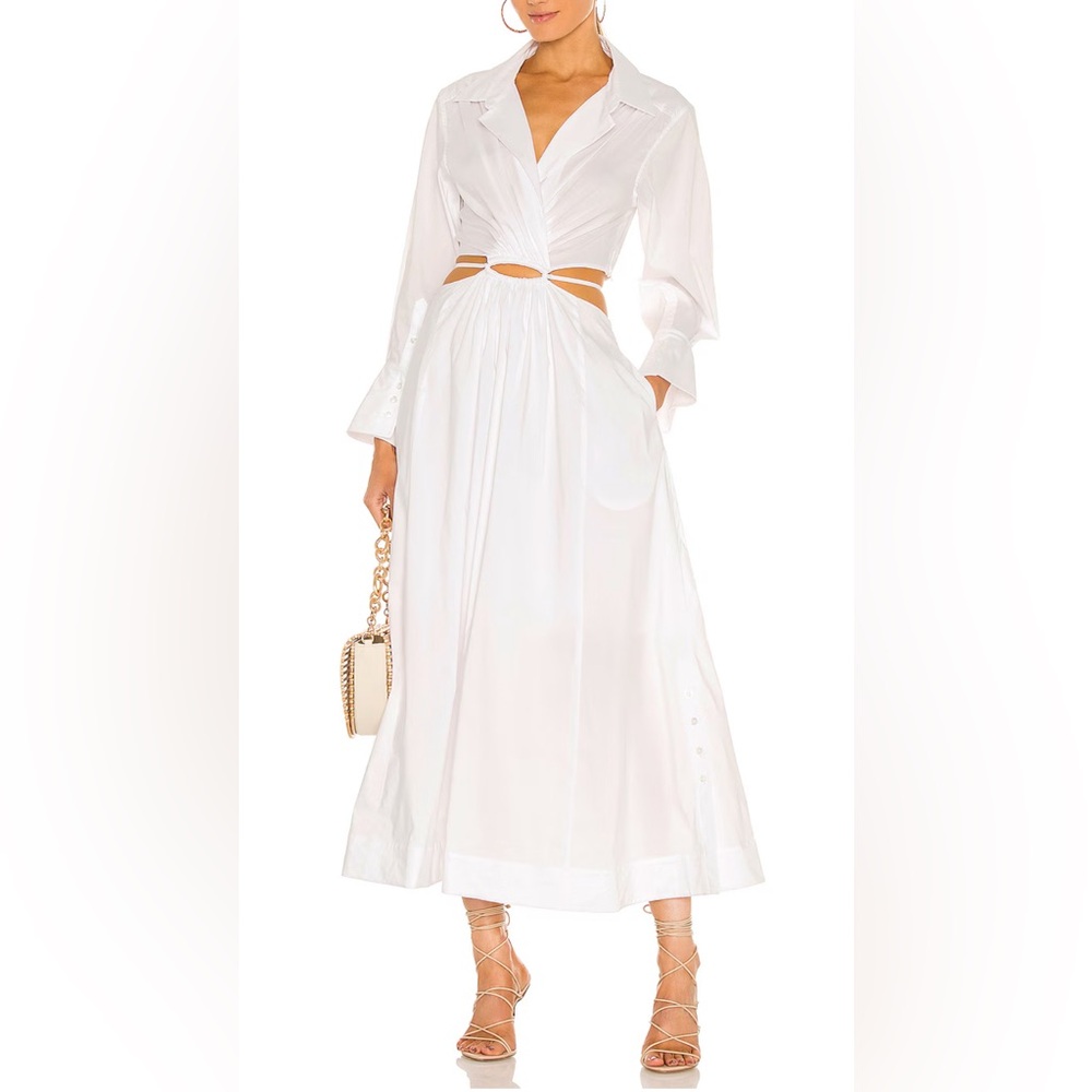 Jonathan Simkhai White Maxi Dress
